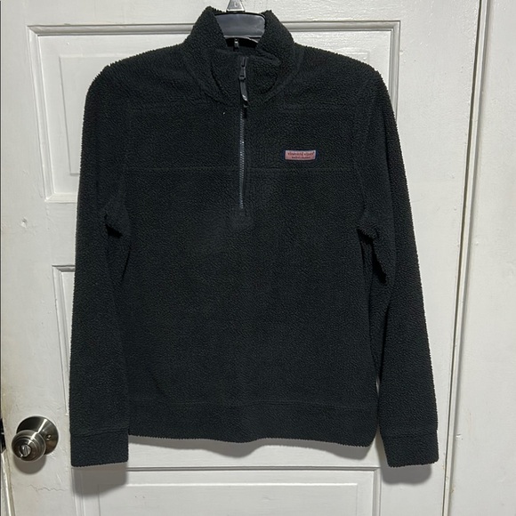 Vineyard Vines Gray Zip Up Jacket Fleece - Picture 1 of 8